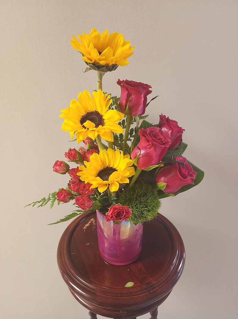 Love & Sunflowers arranged by a florist in Pickens, SC Pickens