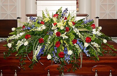 Freedom Casket Spray
