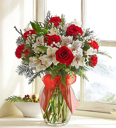 Dazzling Winter Wonderland Flower Arrangement