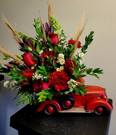 Red Truck Blooms